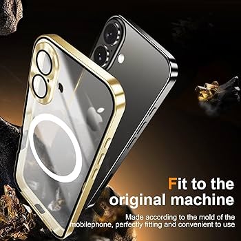 Amazon.co.jp: マグセーフ対応 iPhone 16 ケース アルミバンパー